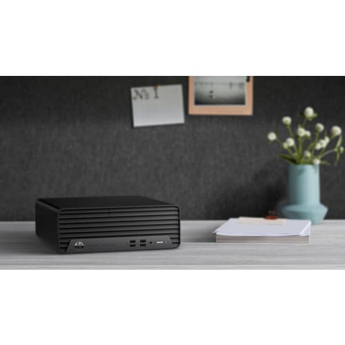 HP Business Desktop ProDesk 400 G7 Desktop Computer - Intel Pentium Gold G6400 - 8 GB - 500 GB HDD - Small Form Factor - 180 W - 38Z46US#ABA - Image 4