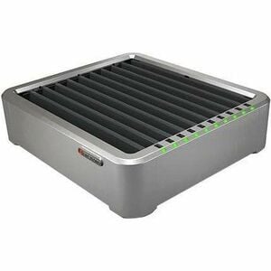 Bretford PowerSync Pro Gen. 2 Smart Hub - Wired - iPod, iPhone, iPad mini, iPad, Tablet PC - 10 Slot - Charging Capability - Synchronizing Capability - USB - PSPT10LA2201A