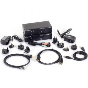 Black Box KVXLCHDPF-200 KVM Extender - 2 Computer(s) - 1 Local User(s) - 98425.20 ft Range - 4K - 3840 x 2160 Maximum Video Resolution - 5 x - KVXLCHDPF-200