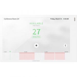Crestron 7 in. Room Scheduling Touch Screen, White Smooth - White Smooth 6511330 - 6511330