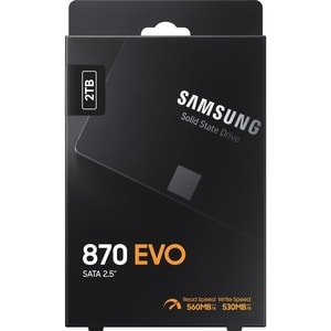 Samsung - Sourcing KIT SAMSUNG 870 EVO 2TB 2.5IN SATA III INTERNAL SSD 1-UNIT MZ-77E2T0B/AM - Image 6