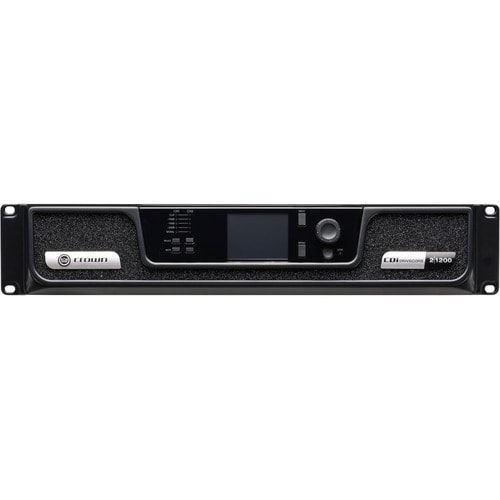 Crown CDi DriveCore 2|1200 Amplifier - 2400 W RMS - 2 Channel - Silver - 20 Hz to 20 kHz - 650 W - Ethernet CRN-CDI2X12VMUS - Image 2