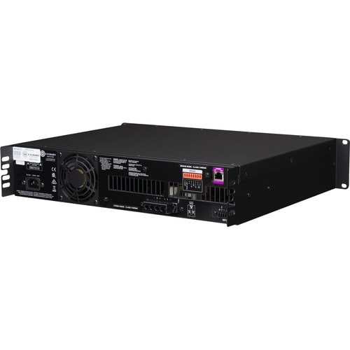 Crown CDi DriveCore 2|1200 Amplifier - 2400 W RMS - 2 Channel - Silver - 20 Hz to 20 kHz - 650 W - Ethernet CRN-CDI2X12VMUS - Image 6
