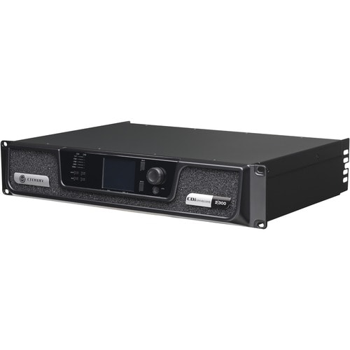 Crown CDi DriveCore 2|300 Amplifier - 600 W RMS - 2 Channel - Black - 0.4% THD - 20 Hz to 20 kHz - 300 W - Ethernet - CRN-CDI2X300VMUS - Image 4