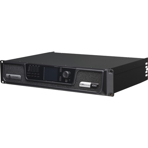 Crown CDi DriveCore 4|300 Amplifier - 1200 W RMS - 4 Channel - 0.4% THD - 20 Hz to 20 kHz - 350 W - Ethernet CRN-CDI4X300VMUS - Image 4