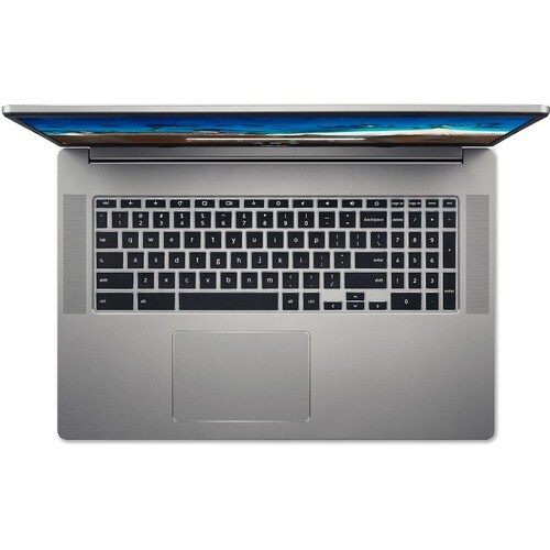 Acer CB317-1H-C994 17.3" Chromebook - Full HD - Intel Celeron N4500 - 4 GB - 64 GB Flash Memory - English (US) Keyboard - Sparkly Silver - 1920 - NX.AQ2AA.001 - Image 5