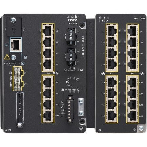 Cisco CATALYST IE3300 W/ 8GE CU 4PPOE AND 2 10G SFP MOD NE IE-3300-8U2X-E - Image 3