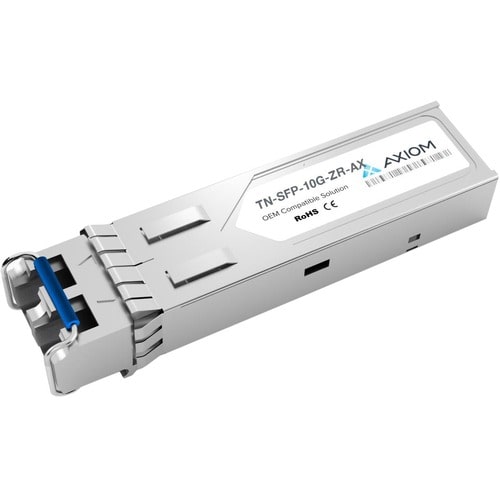 10GBASE-ZR SFP+ TRANSCEIVER FOR TRANSITION NETWORKS - TN-SFP-10G-ZR-AX