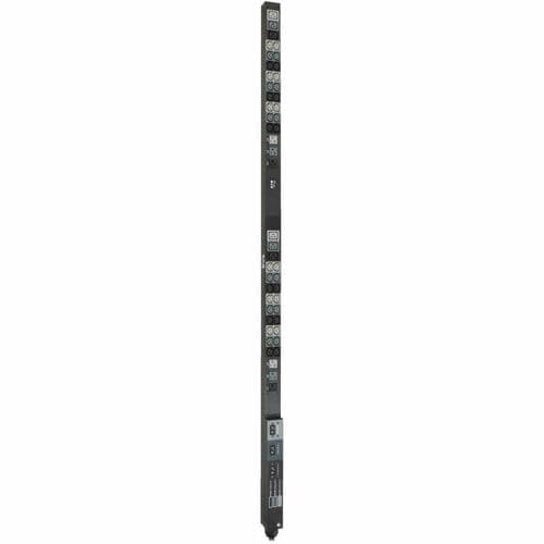 Eaton Tripp Lite Series 8.6kW 208/120V Three-Phase Basic PDU - 48 Outlets (36 C13, 6 C19, 6 5-15/20R), L21-30P Input, 6 ft. Cord, 70 in. 0U Rack - - PDU3V6L2130 - Image 2