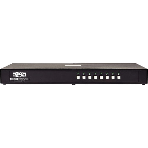 Tripp Lite by Eaton Secure KVM Switch, 8-Port, Single-Monitor, DisplayPort, 4K, NIAP PP3.0, Audio, CAC, TAA - 8 Computer(s) - 1 Local User(s) - 3840 x 2160 - - B002A-DP1AC8 - Image 2