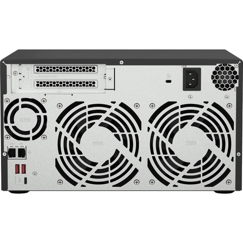 8-BAY NAS/ISCSI AMD RYZEN V1000 2X M.2NVME PCIE GEN3 2X 2.5GBE LAN - TS-873A-8G-US - Image 3