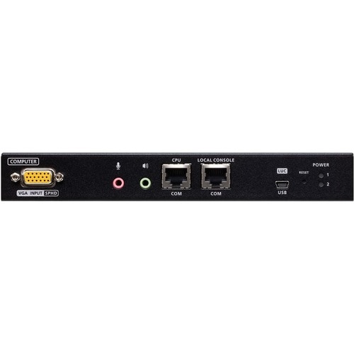 ATEN 1-Local/Remote Share Access Single Port VGA KVM over IP Switch - 1 Computer(s) - 1 Local User(s) - 1 Remote User(s) - 1920 x 1200 - 2 - CN9000 - Image 2