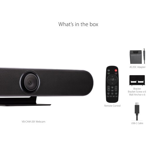 ViewSonic VB-CAM-201 Video Conferencing Camera - 8.5 Megapixel - USB 3.0 - VB-CAM-201 Video Conferencing Camera - 8.5 Megapixel - USB 3.0 VB-CAM-201 - VB-CAM-201 - Image 20