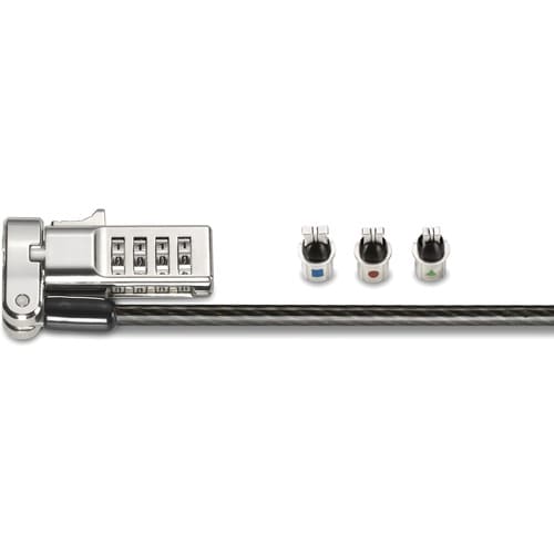 3-IN-1 COMBINATION LAPTOP LOCK SERIALIZED 25-PACK - K60615WW - Image 3
