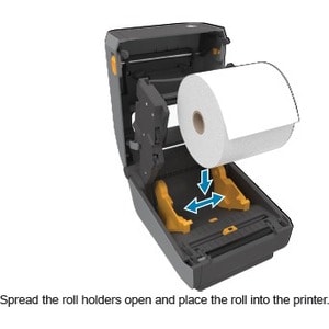 Zebra ZD421c Desktop Thermal Transfer Printer - Monochrome - Label/Receipt Print - USB - USB Host - Bluetooth - Wireless LAN - Near Field Communication (NFC) - US - ZD4A042-C01W01EZ - Image 8