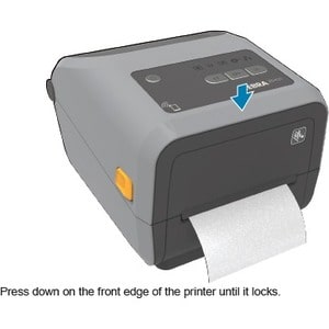 Zebra ZD421c Desktop Thermal Transfer Printer - Monochrome - Label/Receipt Print - USB - USB Host - Bluetooth - Near Field Communication (NFC) - US - Real Time - ZD4A042-C01E00GA - Image 3