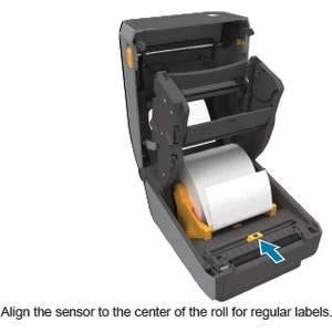 Zebra ZD421c Desktop Thermal Transfer Printer - Monochrome - Label/Receipt Print - USB - USB Host - Bluetooth - Near Field Communication (NFC) - US - Real Time - ZD4A042-C01E00GA - Image 7