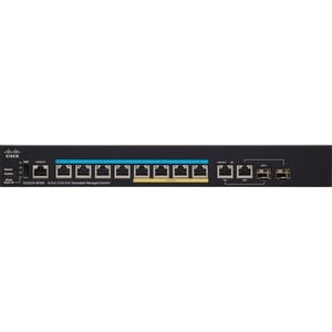 Cisco CERT REFURB CISCOSG350-8PMD 8P 2.5G POE STCKBL MNGD SWITCH REMAN SG350X-8PMDK9NA-RF