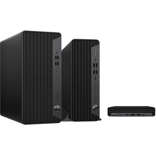 HP Business Desktop ProDesk 600 G6 Desktop Computer - Intel Pentium Gold G6400 - 8 GB - 256 GB SSD - Small Form Factor - Intel Q470 Chip - 46T74US#ABA - Image 4