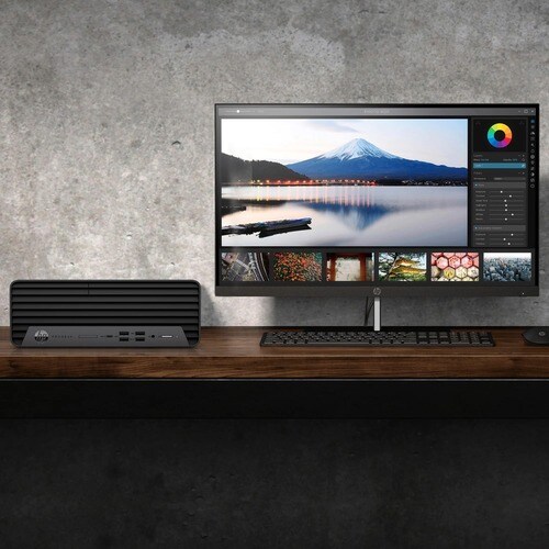HP Business Desktop ProDesk 600 G6 Desktop Computer - Intel Pentium Gold G6400 - 8 GB - 256 GB SSD - Small Form Factor - Intel Q470 Chip - 46T74US#ABA - Image 6