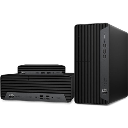 HP Business Desktop ProDesk 600 G6 Desktop Computer - Intel Pentium Gold G6400 - 8 GB - 256 GB SSD - Small Form Factor - Intel Q470 Chip - 46T74US#ABA - Image 7