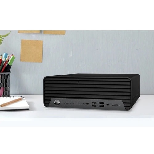 HP Business Desktop ProDesk 600 G6 Desktop Computer - Intel Pentium Gold G6400 - 8 GB - 256 GB SSD - Small Form Factor - Intel Q470 Chip - 46T74US#ABA - Image 8