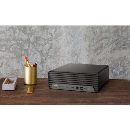 HP Business Desktop ProDesk 600 G6 Desktop Computer - Intel Pentium Gold G6400 - 8 GB - 256 GB SSD - Small Form Factor - Intel Q470 Chip - 46T74US#ABA - Image 9