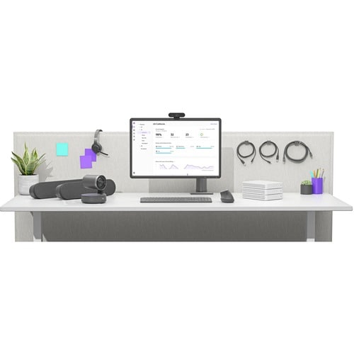 Logitech RoomMate - CollabOS Appliance for Video Conferencing - 1 x Network (RJ-45) - 1 x HDMI In - 2 x HDMI Out - USB - Gigabit Ethernet - 950-000081 - Image 8