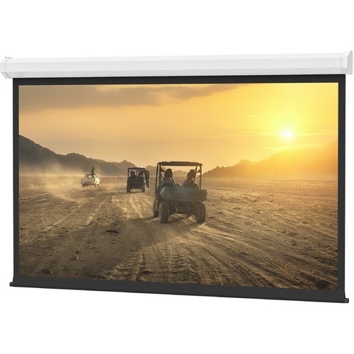 Da-Lite Cosmopolitan 119" Electric Projection Screen - 16:9 - High Contrast Matte White - 57.9" Height x 103.9" Width - Ceiling Mount, Wall Mount - 92580