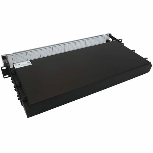 Eaton Tripp Lite Series Preloaded Fiber Panel, 1U - 2x (24F MTP/MPO-PC to 12x LC Duplex F/M) 24F Trunk Cables, OM4 Multimode, 10 m (32.8 ft.) - 12 - N48M-2M24L12-10 - Image 2