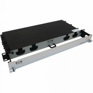Eaton Tripp Lite Series Preloaded Fiber Panel, 1U - 6x (4x LC/LC Duplex M/M) 8F Trunk Cables, OM4 Multimode, 10 m (32.8 ft.) - 6 x Duplex - - N48M-6L8L-10