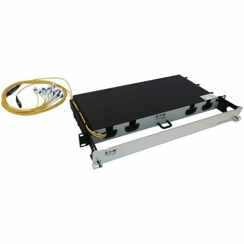 Eaton Tripp Lite Series Preloaded Fiber Panel, 1U - 2x (24F MTP/MPO-APC to 12x LC Duplex F/M) 24F Trunk Cables, OS2 Singlemode, 10 m (32.8 ft.) - 12 - N48S-2M24L12-10 - Image 4