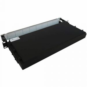 Eaton Tripp Lite Series Preloaded Fiber Panel, 1U - 2x (24F MTP/MPO-APC to 12x LC Duplex F/M) 24F Trunk Cables, OS2 Singlemode, 20 m (65.6 ft.) - 12 - N48S-2M24L12-20
