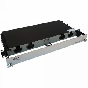 Eaton Tripp Lite Series Preloaded Fiber Panel, 1U - 2x (12F MTP/MPO-APC to 4x LC Duplex F/M) 8F Trunk Cables, OS2 Singlemode, 20 m (65.6 ft.) - 4 - N48S-2M8L4-20