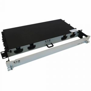 Eaton Tripp Lite Series Preloaded Fiber Panel, 1U - 4x (8x LC/LC Duplex M/M) 16F Trunk Cables, OS2 Singlemode, 10 m (32.8 ft.) - 4 x Duplex - - N48S-4L16L-10