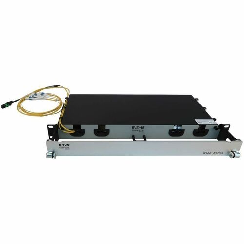 Eaton Tripp Lite Series Preloaded Fiber Panel, 1U - 4x (12F MTP/MPO-APC to 4x LC Duplex F/M) 8F Trunk Cables, OS2 Singlemode, 10 m (32.8 ft.) - 4 - N48S-4M8L4-10 - Image 4