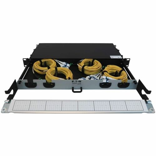 Eaton Tripp Lite Series Preloaded Fiber Panel, 1U - 4x (12F MTP/MPO-APC to 4x LC Duplex F/M) 8F Trunk Cables, OS2 Singlemode, 10 m (32.8 ft.) - 4 - N48S-4M8L4-10 - Image 5