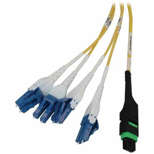 Eaton Tripp Lite Series Preloaded Fiber Panel, 1U - 4x (12F MTP/MPO-APC to 4x LC Duplex F/M) 8F Trunk Cables, OS2 Singlemode, 10 m (32.8 ft.) - 4 - N48S-4M8L4-10 - Image 8