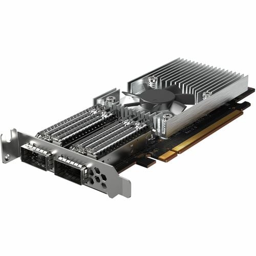 2PORT QSFP28 100GBE NETWORK EXPANSION CARD LP PCIE GEN4X16 - QXG-100G2SF-E810