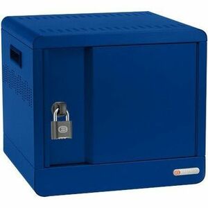 10X CUBE MICRO STATION PADLOCK PRE-WIRED USB-C ROYAL BLUE - TVS10USBC-RB