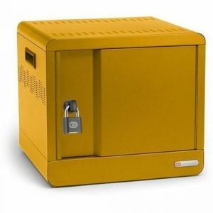 10X CUBE MICRO STATION PADLOCK PRE-WIRED USB-C MUSTARD - TVS10USBC-MUS