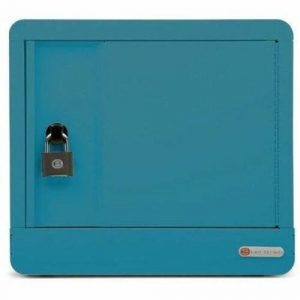 10X CUBE MICRO STATION PADLOCK PRE-WIRED USB-C PACIFIC BLUE - TVS10USBC-PA
