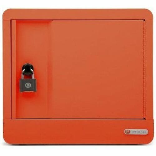 10X CUBE MICRO STATION PADLOCK PRE-WIRED USB-C TANGERINE - TVS10USBC-TAG