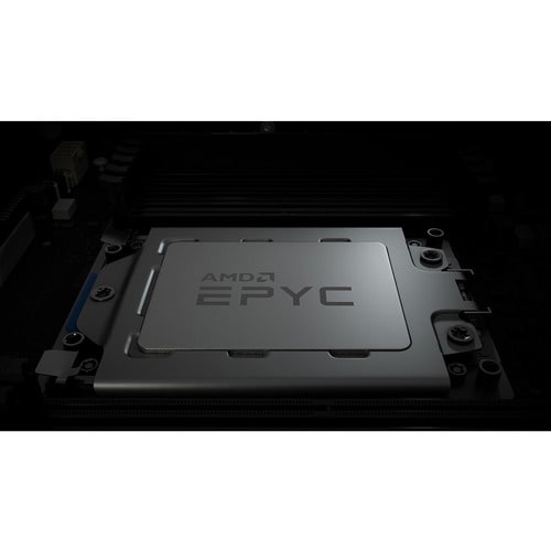 AMD EPYC 7003 7443P Tetracosa-core (24 Core) 2.85 GHz Processor - 128 MB L3 Cache - 4 GHz Overclocking Speed - Socket SP3 - 200 W - 48 - 100-100000342WOF - Image 2