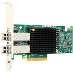 Dell Emulex LPe31002-M6-D Fibre Channel Host Bus Adapter - PCI Express 3.0 x8 - 16 Gbit/s - 2 x Total Fibre Channel Port(s) - Plug-in Card 403-BBMF