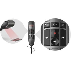 Philips SpeechMike Premium Touch Dictation Microphone - Condenser Microphone - USB - Portable SMP3800/00 - SMP3800/00 - Image 6