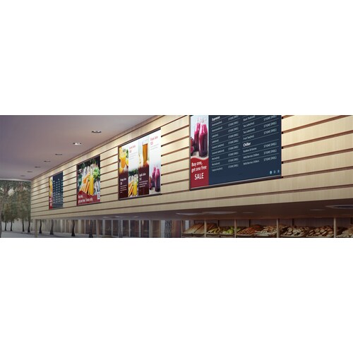 55IN FHD SMART SIGNAGE 4K DAISY CHAIN LANDSCAPE/PORTRAIT - SL550 - Image 13