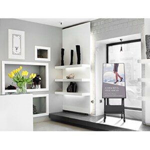 55IN FHD SMART SIGNAGE 4K DAISY CHAIN LANDSCAPE/PORTRAIT - SL550 - Image 9