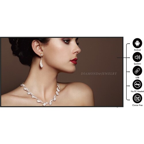 55IN PANTONE VALIDATED SIGNAGE 4K PID LANDSCAPE/PORTRAIT 500NITS - SL5502K - Image 13