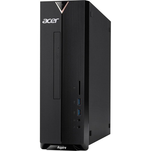 Acer Aspire XC-830-UW91 Desktop Computer - Intel Celeron J4125 - 4 GB - 256 GB SSD - Windows 10 Home 64-bit - Intel UHD Graphics 600 - DVD-Writer - DT.BHFAA.001 - Image 2